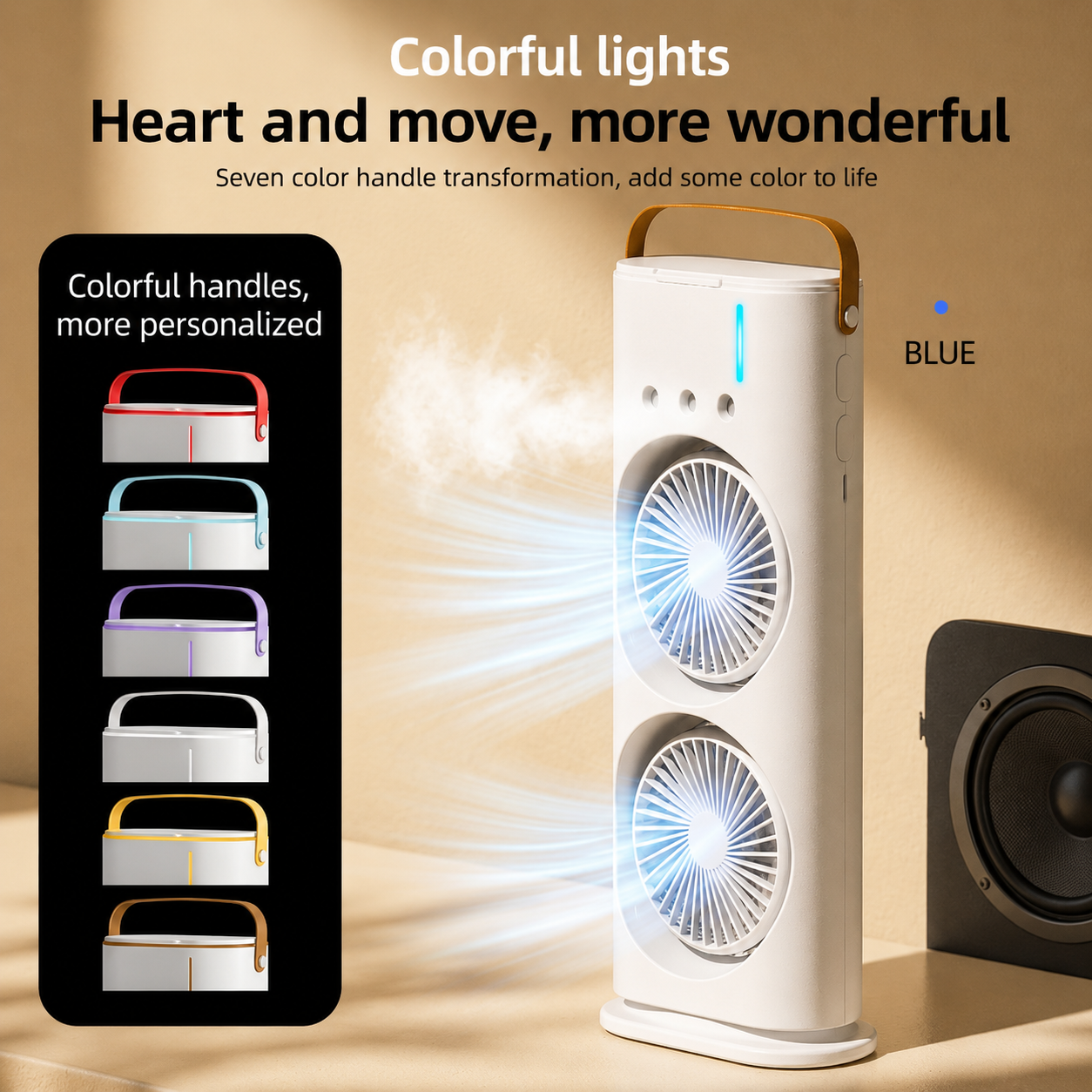 Portable Misting Fan Air Cooler