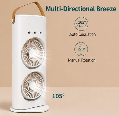 Portable Misting Fan Air Cooler